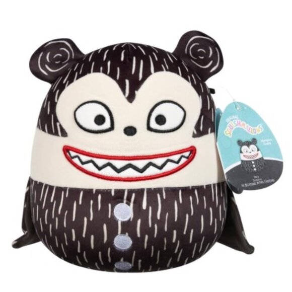 Squishmallows - Vampire Teddy, 8 Inch from Nightmare Before Christmas, 2024 - Picture 1 of 1